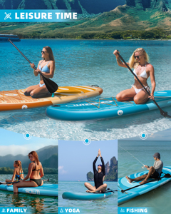 Tabla de Paddle Surf Inflable Personalizada, Tabla de Yoga Multiusos de Alta Calidad, SUP SW04/4, Diseño Personalizado, Personaliza Tu Tabla - Product Image 5