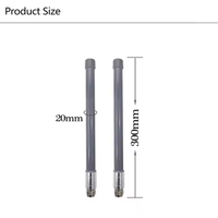 Module extérieur ZKT IP67 NB antenne 4G étanche pour la communication omnidirectionnelle en fibre de verre à hélium à large bande 698-2690MHz 3G 4G