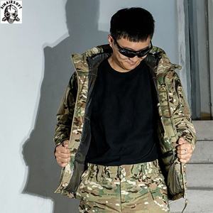 เสื้อแจ็คเก็ตผู้ชายคุณภาพสูงสำหรับการล่าสัตว์กลางแจ้ง ป้องกันลม กันหนาว กันน้ำ และสะท้อนความร้อน - Product Image 4