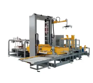 Shuhe Automatic End Of Packing Line Low-level Palletizer Machine For Boxes