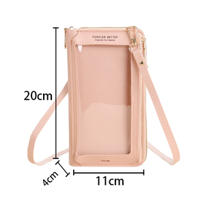 Portefeuille multifonctionnel en sergé <span class=keywords><strong>pour</strong></span> femme, grande capacité, <span class=keywords><strong>pour</strong></span> smartphones, compatible iPhone 15 Pro Max et iPhone 17 - Product Image 4