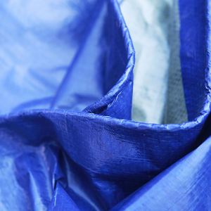 Personnalisé Double Anti-UV PE Blanc Bleu De Bâche Renforcée - Product Image 6