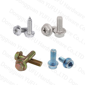สแตนเลส M4 M5 M6 M8 M10 Din251 A2 Hex Socket หน้าแปลนกันลื่นสกรูพร้อมเครื่องเลื่อย