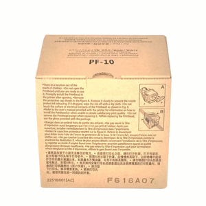 Cabezal <span class=keywords><strong>de</strong></span> Impresión Remanufacturado Ocbestjet PF-10 PF10 para <span class=keywords><strong>Canon</strong></span> PF10 PF-10, Compatible con <span class=keywords><strong>Impresoras</strong></span> <span class=keywords><strong>Canon</strong></span> PRO-520 521 540 541 560 561 - Product Image 3