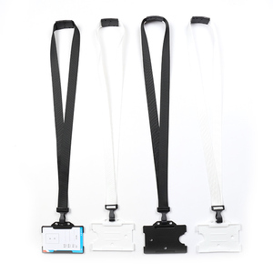 Nhà máy cung cấp Quà tặng khuyến mãi tùy chỉnh dây đeo cổ dây buộc với chủ thẻ ID - Product Image 4