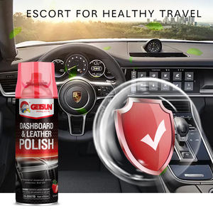 Cire en spray pour <span class=keywords><strong>tableau</strong></span> <span class=keywords><strong>de</strong></span> <span class=keywords><strong>bord</strong></span> en cuir d'intérieur <span class=keywords><strong>de</strong></span> voiture Getsun, parfum fraise, 450 ml, haute efficacité - Product Image 3