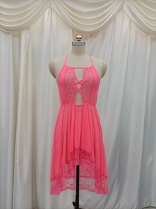 Coloré découpé Boudoir tenues maille tissu Passion tentation chemise de nuit sensuelle Rave tenue Perspective col en v sangle chemise de nuit - Product Image 6