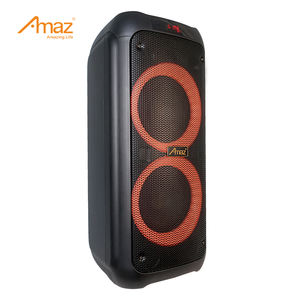 Ventas directas de fábrica Party Box Double 8 Inch Woofers Karaoke Dj Speaker - Product Image 4