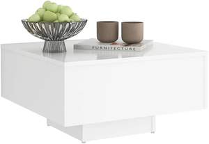 Mesa <span class=keywords><strong>de</strong></span> Centro <span class=keywords><strong>de</strong></span> Madera Personalizada, Estilo Moderno, Popular, Pequeña, Blanca, Mesa <span class=keywords><strong>de</strong></span> Centro <span class=keywords><strong>de</strong></span> Madera Sintética Blanca - Product Image 3