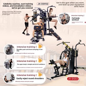 Máquina de Entrenamiento Integrada <span class=keywords><strong>JX</strong></span> Junxia <span class=keywords><strong>JX</strong></span>-DS930 - Equipo Multifuncional de Entrenamiento de Fuerza para Uso Doméstico para Hombres (China) - Product Image 5