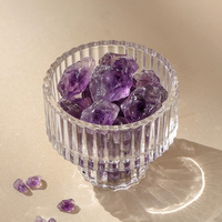 Diffuseur d'arômes sans flamme en pierre de cristal naturelle, purificateur d'air, alternative au diffuseur à bâtonnets d'huiles essentielles