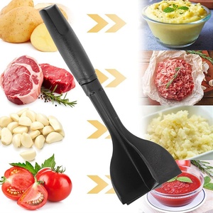 Picadora Manual <span class=keywords><strong>de</strong></span> Carne Resistente al Calor, <span class=keywords><strong>de</strong></span> Plástico, para <span class=keywords><strong>Hamburguesas</strong></span>, Papillas, Patatas, Arroz y Ensaladas, para Cocina - Product Image 2