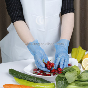 Delantal de Plástico Desechable para Cocina, Aprobado por la CE, Blanco/Azul/Rosa/Verde, Delantal de Seguridad Industrial de LDPE/PE para Adultos - Product Image 5