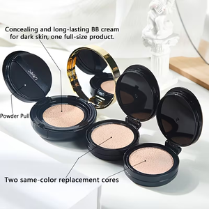 <span class=keywords><strong>Crème</strong></span> <span class=keywords><strong>BB</strong></span> longue durée pour tous les types de <span class=keywords><strong>peau</strong></span>, avec recharge, marque privée YZS, éclaircissante <span class=keywords><strong>et</strong></span> modifiante du teint, effet cuir noir - Product Image 1