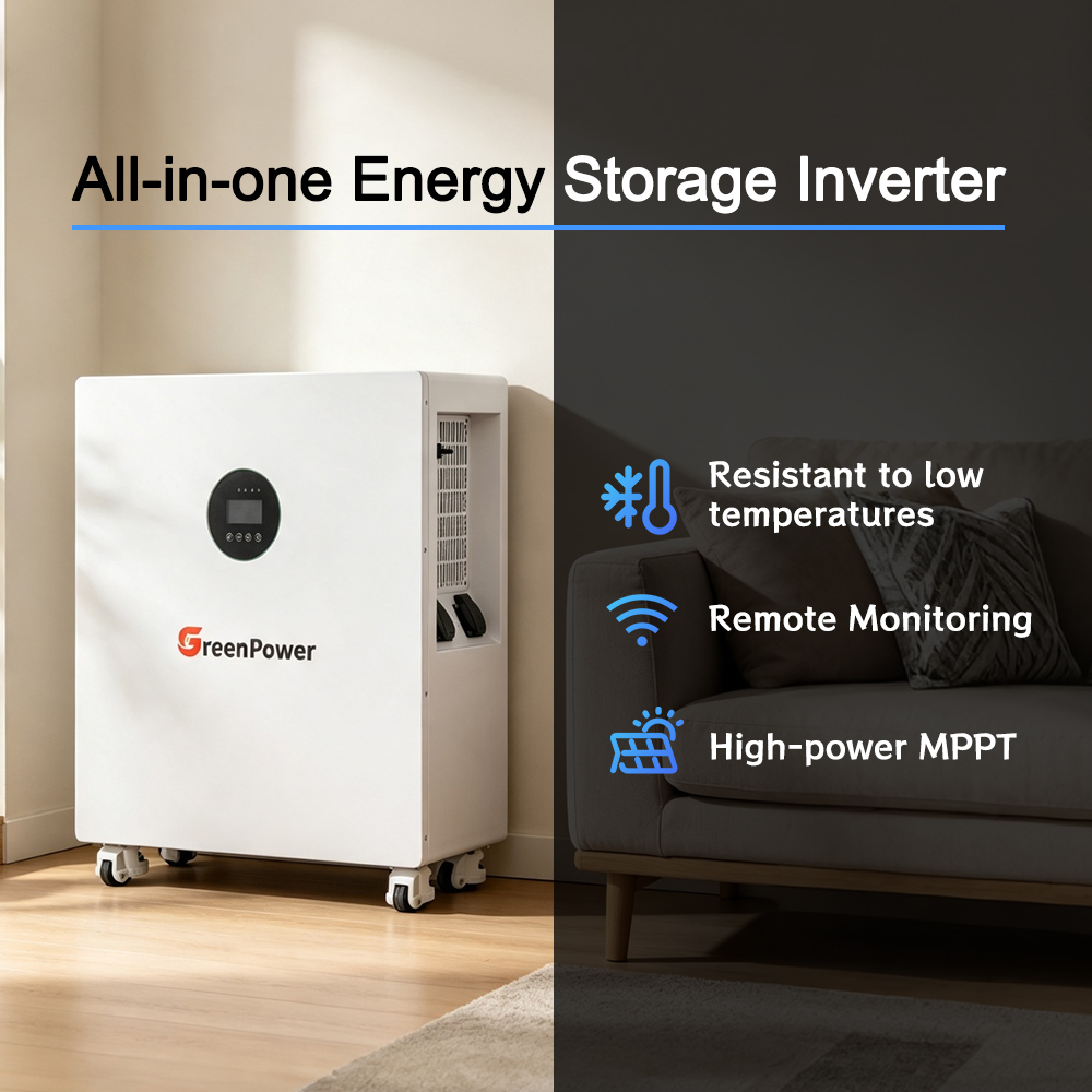 3.6kW Hybrid Solar Inverter All In One Energy Storage System 5kWh Lithium Battery Off Grid Home Power Storage System · image 2