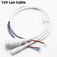 Cable de alimentación LAN para CCTV ZYSY, cable RJ45+12V con puertos Ethernet para módulo de cámara IP