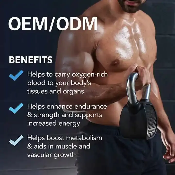 OEM Private Label Daily Sports Supplement Workout Natural Performance Booster Energy Oral Liquid Ark Drops Superb sensation