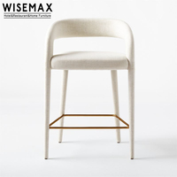WISEMAX – meubles de luxe, Restaurant, Bar, tabouret, chaise écologique, Design moderne, tabouret en bois, tabouret de Bar rembourré