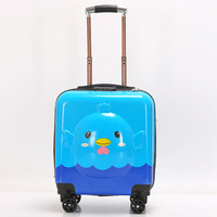 Quantité minimale de commande bas en stock rouge pliable Vip prix 24 étuis sacs étuis à roulettes bagages à main 18 pouces enfants dessin animé valise