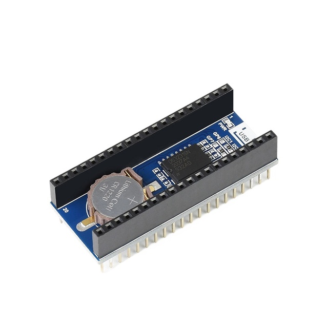 Snowy, Raspberry Pi Pico RTC expansion board module, high-precision DS3231 clock chip I2C interface
