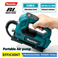 Best-Selling Makita Power air Pump Power Tools Battery Charger Set Portable Home-use air Pump for Car Charging Tire Inflation