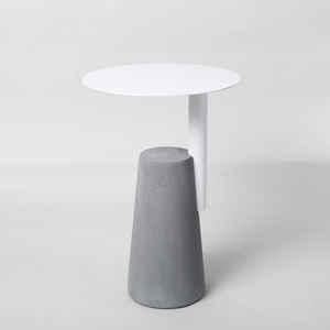 Bàn Xi Măng Tròn Có Thể Điều Chỉnh Chiều Cao Bàn Cạnh Phòng Ngủ Quán Cà Phê Bàn Cạnh Khách Sạn - Product Image 2