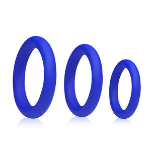 医療グレードシリコンフレキシブル男性ペニス遅延射精コックリングディルド大人のおもちゃ男性 - Product Image 2