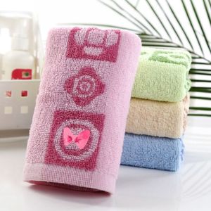 Meilleure vente en Afrique 32*72 cm Jacquard Chine Coton Éponge Stock Lots à bas prix Meilleure vente <span class=keywords><strong>Serviette</strong></span> CottonFace - Product Image 5