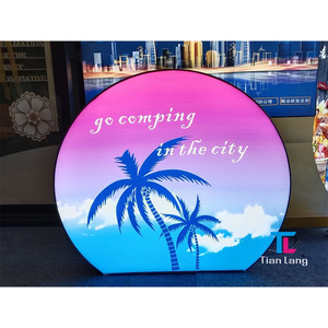 SEG Pop-Up LED Backlit <b>Light</b> Box Aluminum Frame Tradeshow <b>Exhibition</b> Booth Display Tension Fabric Advertising <b>Light</b> Boxes - Product Image 3