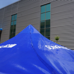 Aoxin tenda da spiaggia pieghevole per esterni a baldacchino con parasole rimovibile in alluminio, asta impermeabile per 4 persone, tenda estiva quadrata - Product Image 3