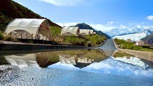 Cabina letto <span class=keywords><strong>a</strong></span> temperatura costante Hotel capsula spaziale dedicata camera intelligente con una vista futuristica tutta l'intelligenza della casa - Product Image 3