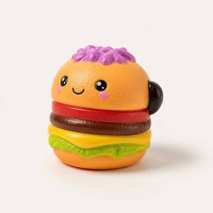 Jouet Squishy Mini Fast Food 6cm en Mousse PU à Rebond Lent, Anti-Stress Kawaii Frites et Burger, pour Enfants et Adultes, Vente en Gros, OEM - Product Image 2