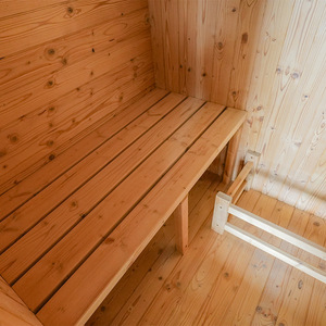 Hot Bán 4 Người Không Thấm Nước Ngoài Trời Truyền Thống Gỗ Tuyết Tùng Khô Bằng Gỗ Hơi Nước Phòng Tắm Hơi Với Máy Tính Bảng Điều Khiển - Product Image 5