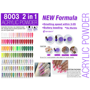 Sistema di immersione per unghie in polvere etichetta privata unghie giovani di migliore qualità in polvere di colore acrilico per immersione ad aria asciutta senza lampada a bagno di garanzia di 2 anni - Product Image 3