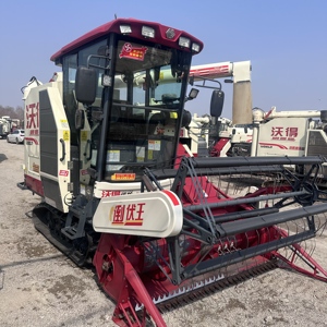 Cosechadora Combinada Shuangjia <span class=keywords><strong>World</strong></span> para Arroz, Trigo y Maíz, Motor de 135 Hp, Transmisión Reforzada 100, Capacidad de Cosecha de 1.6 m - Product Image 3