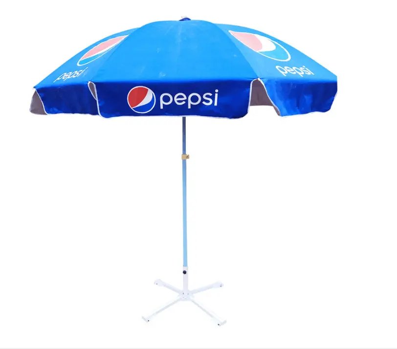 Offre Spéciale conception personnalisée entièrement imprimé UV protéger parasol extérieur parasol parasol de plage de marque