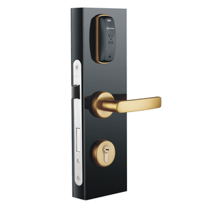 S3063 European Standard Hotel <b>Security</b> Door Handle Locks - Product Image 4