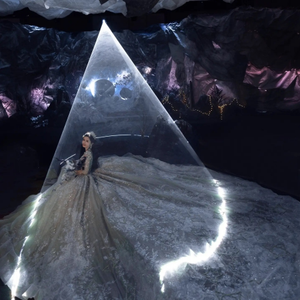 رومانسي كامل حفل زفاف نظام ليزر ضوء دخان الثلج آلة للعريس - Product Image 6