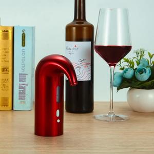 China vino eléctrico aireador de oxígeno en el <span class=keywords><strong>Bar</strong></span> de accesorio rojo aireador de vino botella <span class=keywords><strong>pico</strong></span> - Product Image 1