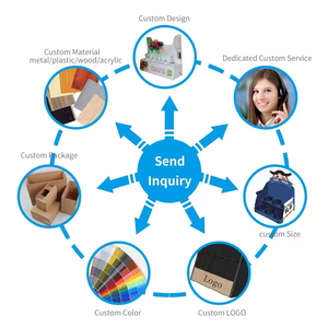 Tùy chỉnh in sản phẩm <span class=keywords><strong>Pop</strong></span> cửa hàng đứng En carton hiển thị tái chế Kệ kẹo bán lẻ Xách Tay POS tông tầng Standee giá - Product Image 5