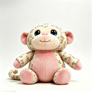 Peluche décorative personnalisée pour chambre de fille, figurine animalière de la jungle à collectionner, cadeau de naissance en peluche, jouet à poser sur étagère de chambre d'enfant - Product Image 4