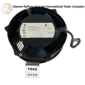 Ventilador Axial 6224/2 24v 37w Novo Original em Estoque Pronto para Automação Industrial Controlador de Programação PLC Dedicado - Product Image 1