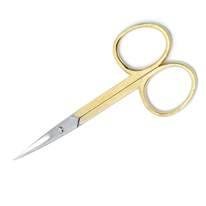<b>Nail</b> <b>Scissor</b> Custom Design Sharp Edge Slim Cuticle <b>Scissors</b> Gold Handle Stainless Steel Beauty Personal Care Cuticle <b>Scissors</b> - Product Image 6