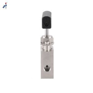 Válvula de aguja ultra alta de cadera Tipo de conexión de virola 60000psi 1/4 Válvula de aguja de rosca - Product Image 6