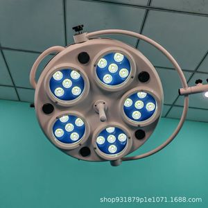 Lámpara Quirúrgica LED Colgante de Cinco Orificios, 150W, Brillo Ajustable, para Quirófano de Hospital, Fuente de Luz Fría - Product Image 4