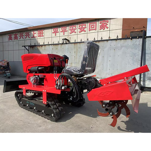 Traktor Crawler 35HP Traktor Mini Pertanian Peralatan Pertanian Mesin Pengolah Tanah Crawler <span class=keywords><strong>Cultivator</strong></span> - Product Image 4
