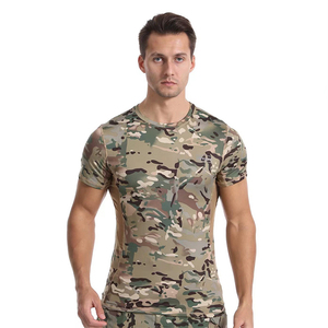 DF EDSY 159 White Outdoor Sports Breathable Quick-drying Sweat-absorbent Polyester Short-sleeved Fitness <b>Physical</b> Training - Product Image 5