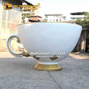 Estatua <span class=keywords><strong>de</strong></span> taza <span class=keywords><strong>de</strong></span> té <span class=keywords><strong>de</strong></span> mesa <span class=keywords><strong>de</strong></span> diseño personalizado My Dino - Product Image 4