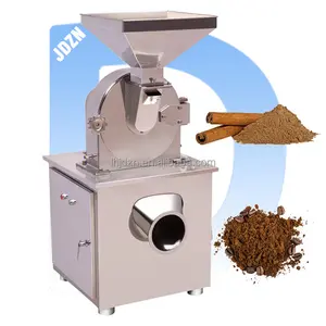 Kemudahan operasi kualitas baik gigi cakram Universal biji kopi penggiling Pulverizer/jagung penghancur baja tahan karat pabrik makanan