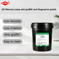 Revêtement adhésif en marbre UV, vernis acrylique transparent haute brillance, résistant à l'abrasion, non jaunissant, séchage rapide de la surface